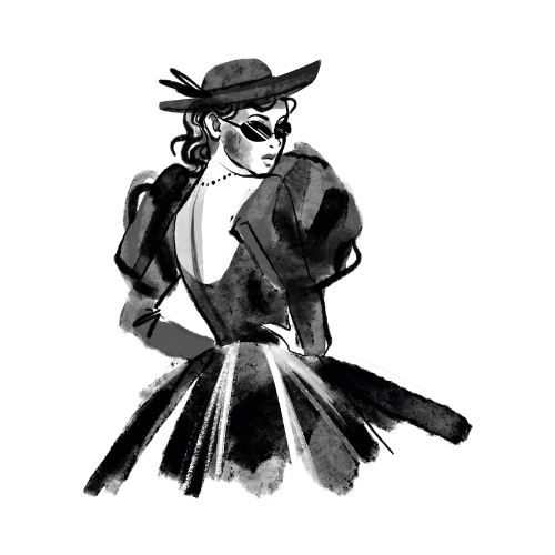 Woman's Elegant Clothing